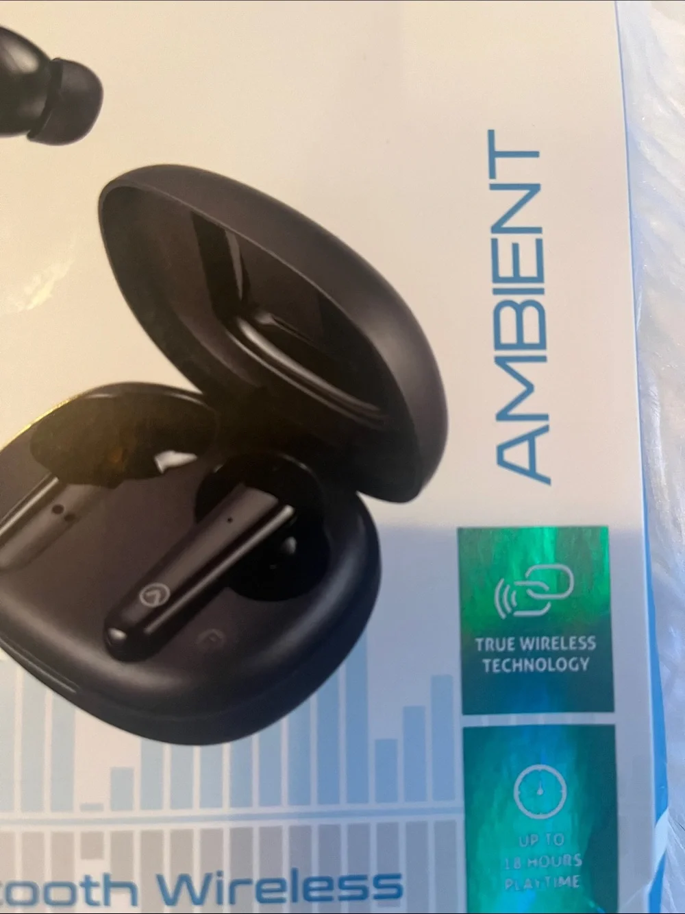 Ambient Bluetooth Wireless Earphones - Black
